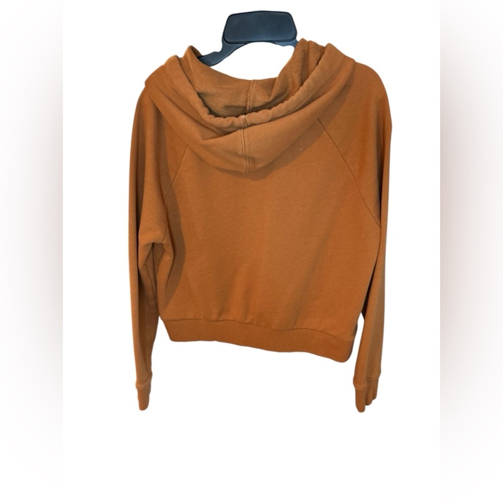 Vans Flying V Boxy Crop Hoodie Orange Size XS - Picture 2 of 10